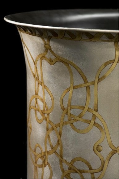 PLANTED RIBBONS DECORATİF SAKSI