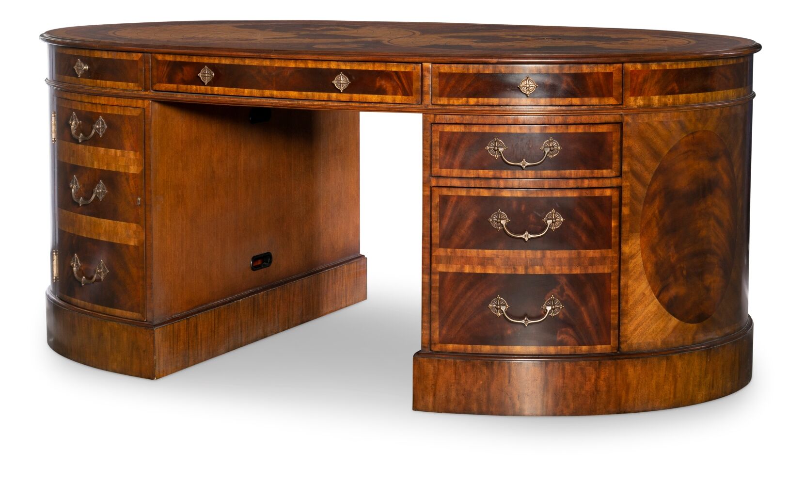 MAP PARTNER'S OVAL DESK