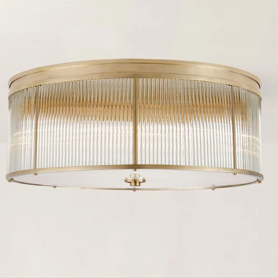 ALLEN GRANDE FLUSH MOUNT LAMBA