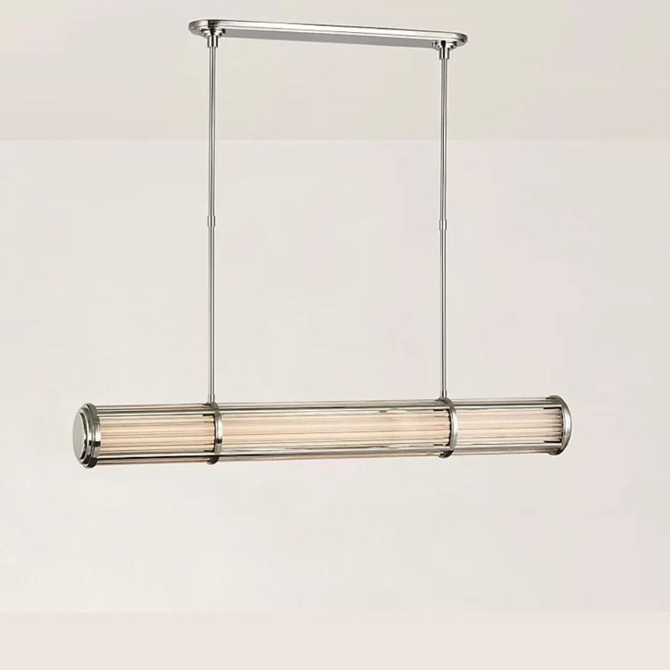 PERREN LARGE LINEAR CHANDELIER